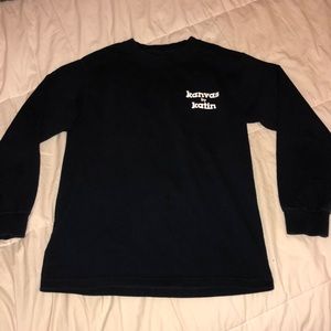 Kanvas by Katin navy blue long sleeve t-shirt